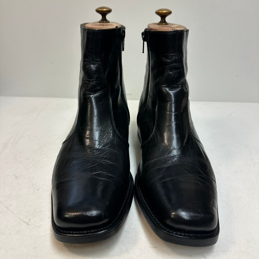 Resoled Crockett & Jones Jasper Formal Chelsea Boots Made In England Vtg Us 9 D — image 4 of 8